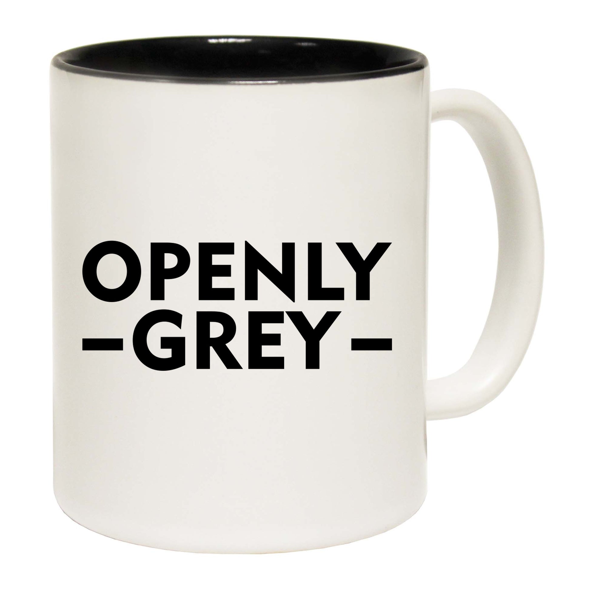 Openly Grey Hair Movement - Funny Coffee Mug