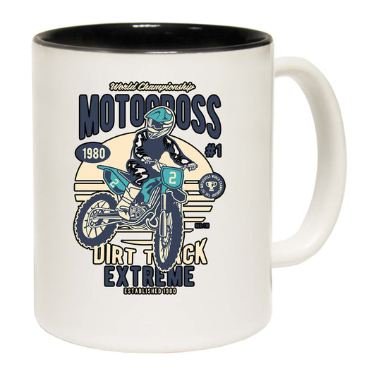 Motocross Extreme Dirt Track V2 Dirt Bike - Funny Coffee Mug