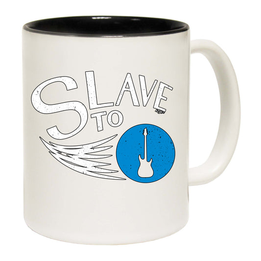 Slave To Guitar Music - Funny Coffee Mug