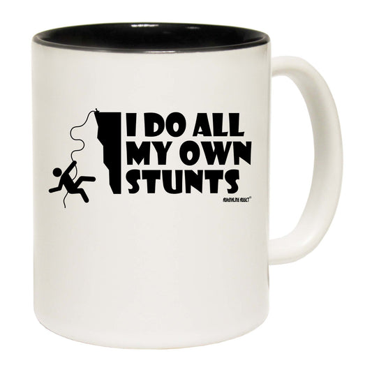 Aa I Do All My Stunts Climbing - Funny Coffee Mug