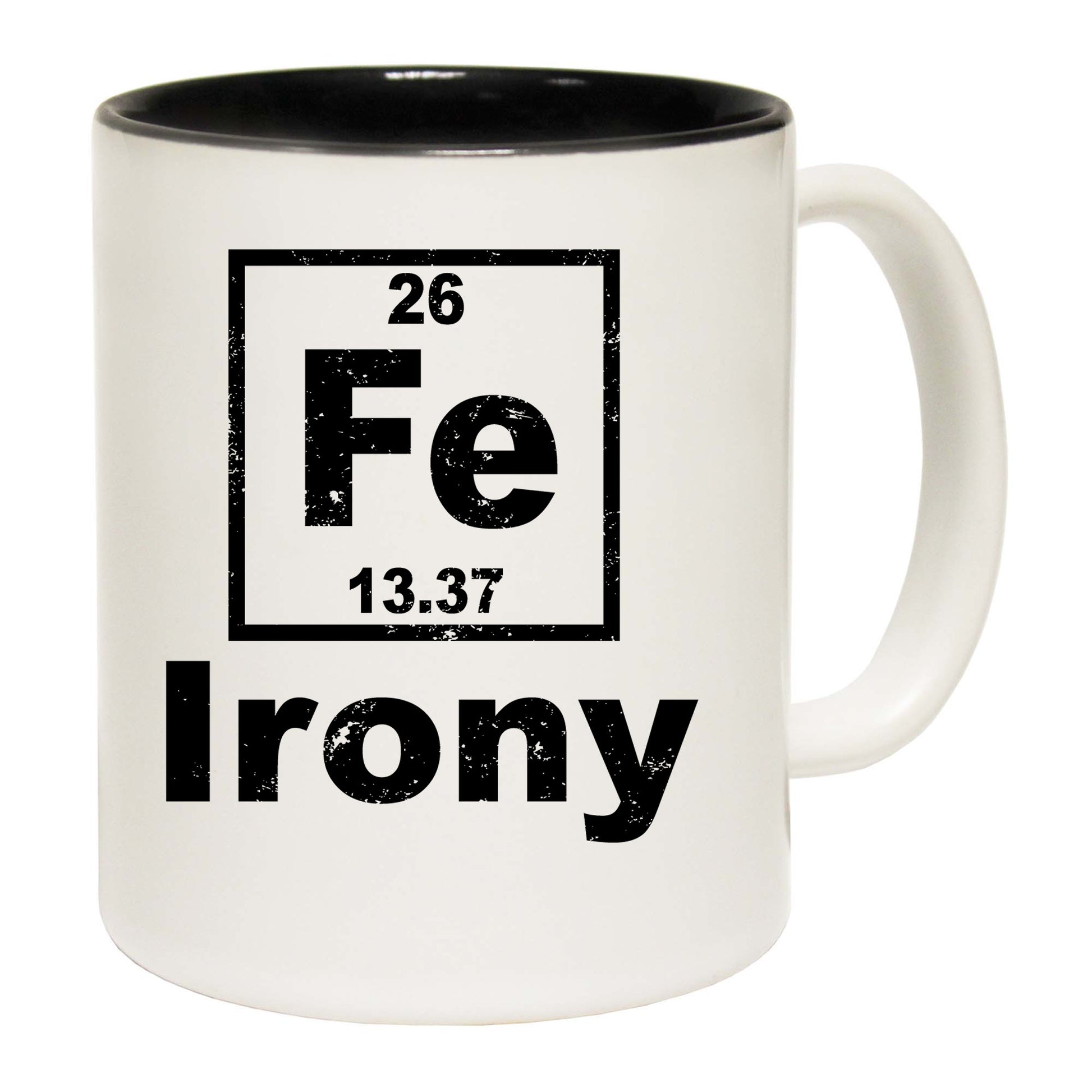 Fe Irony - Funny Coffee Mug