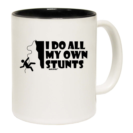 Aa I Do All My Own Stunts Climbing - Funny Coffee Mug