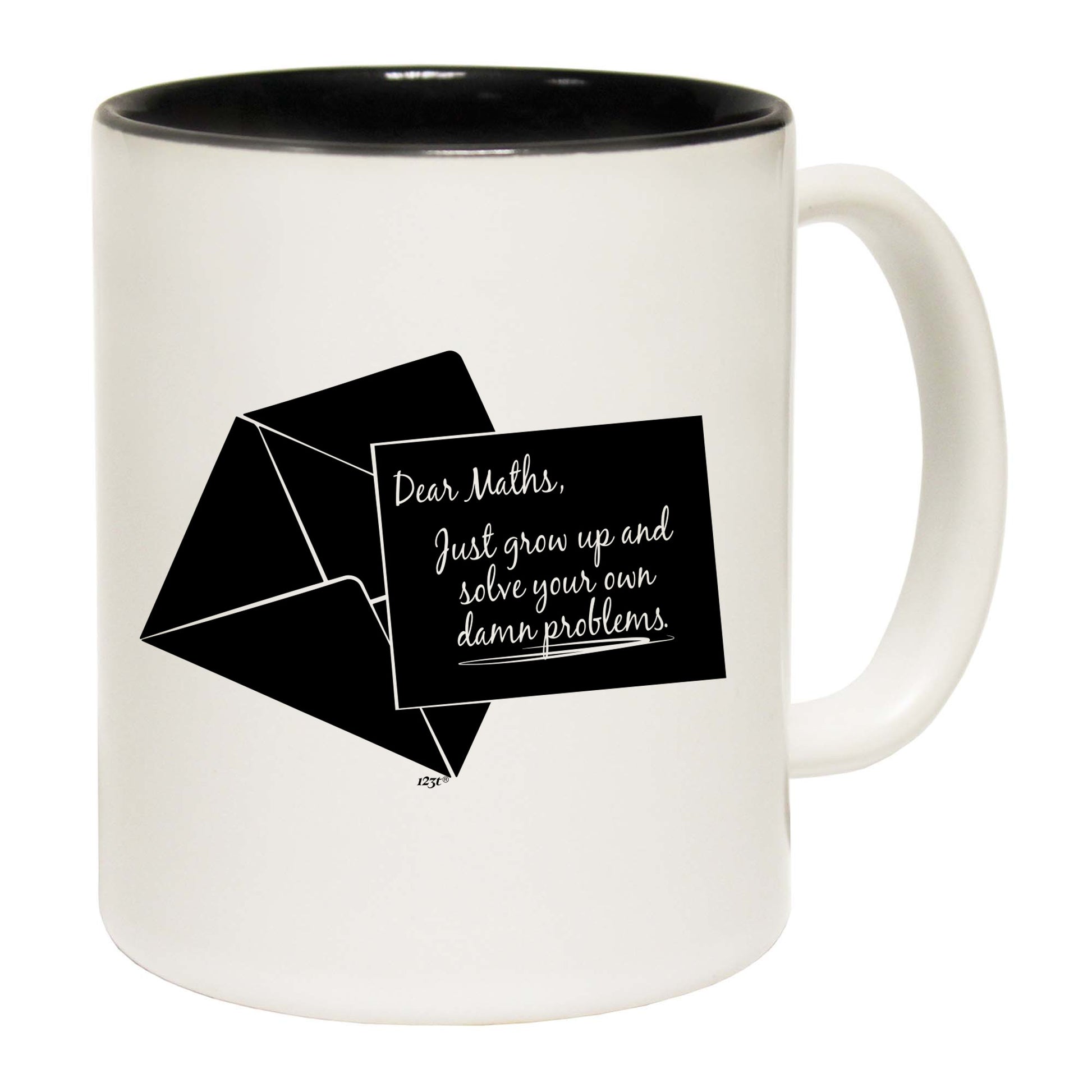 Dear Maths Just Grow Up - Funny Coffee Mug