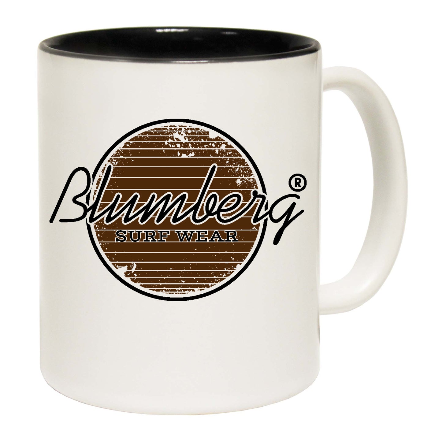 Blumberg Surf Wear Circle Grey Australia - Funny Coffee Mug