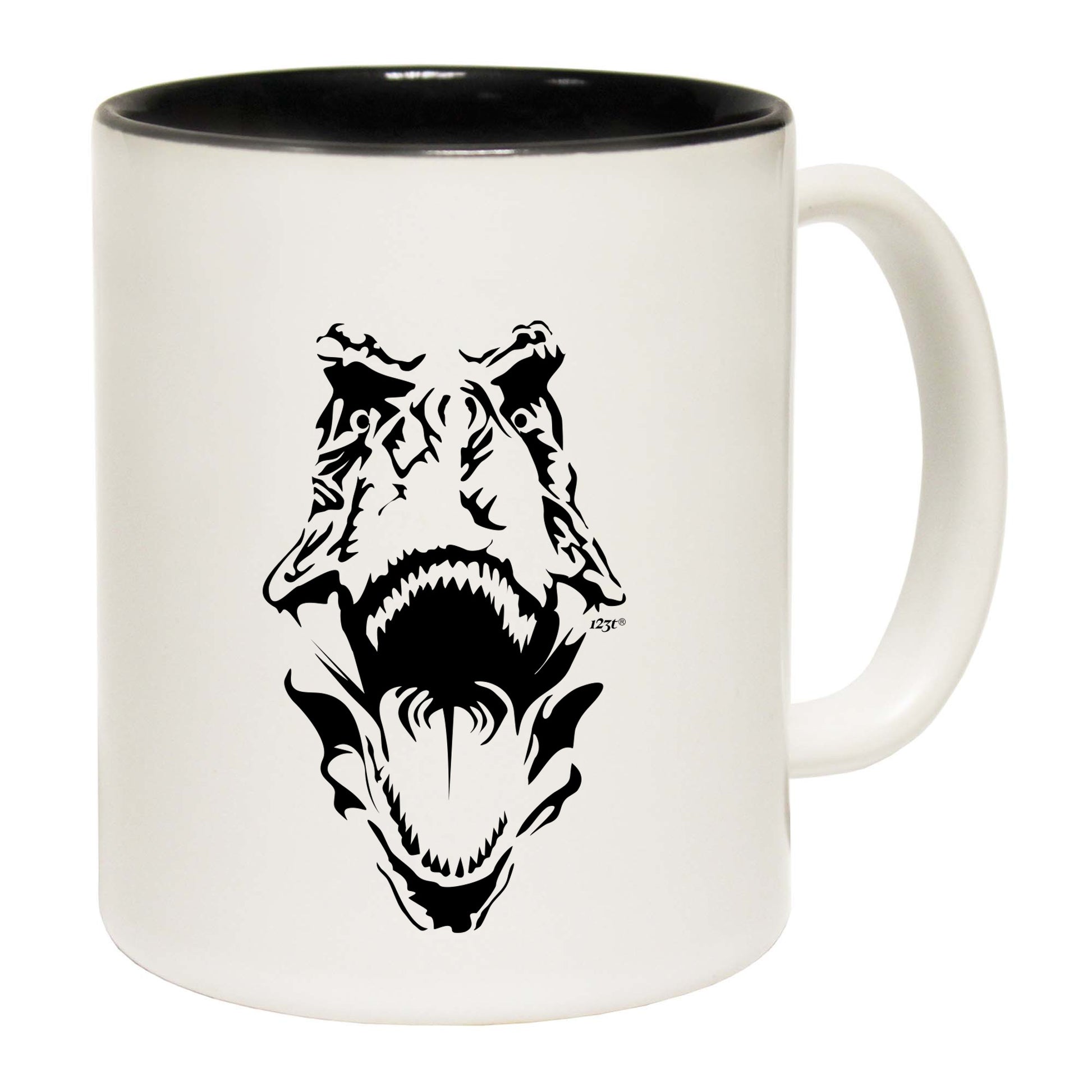 Trex Head Dinosaur - Funny Coffee Mug