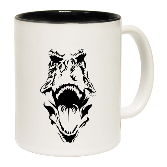 Trex Head Dinosaur - Funny Coffee Mug