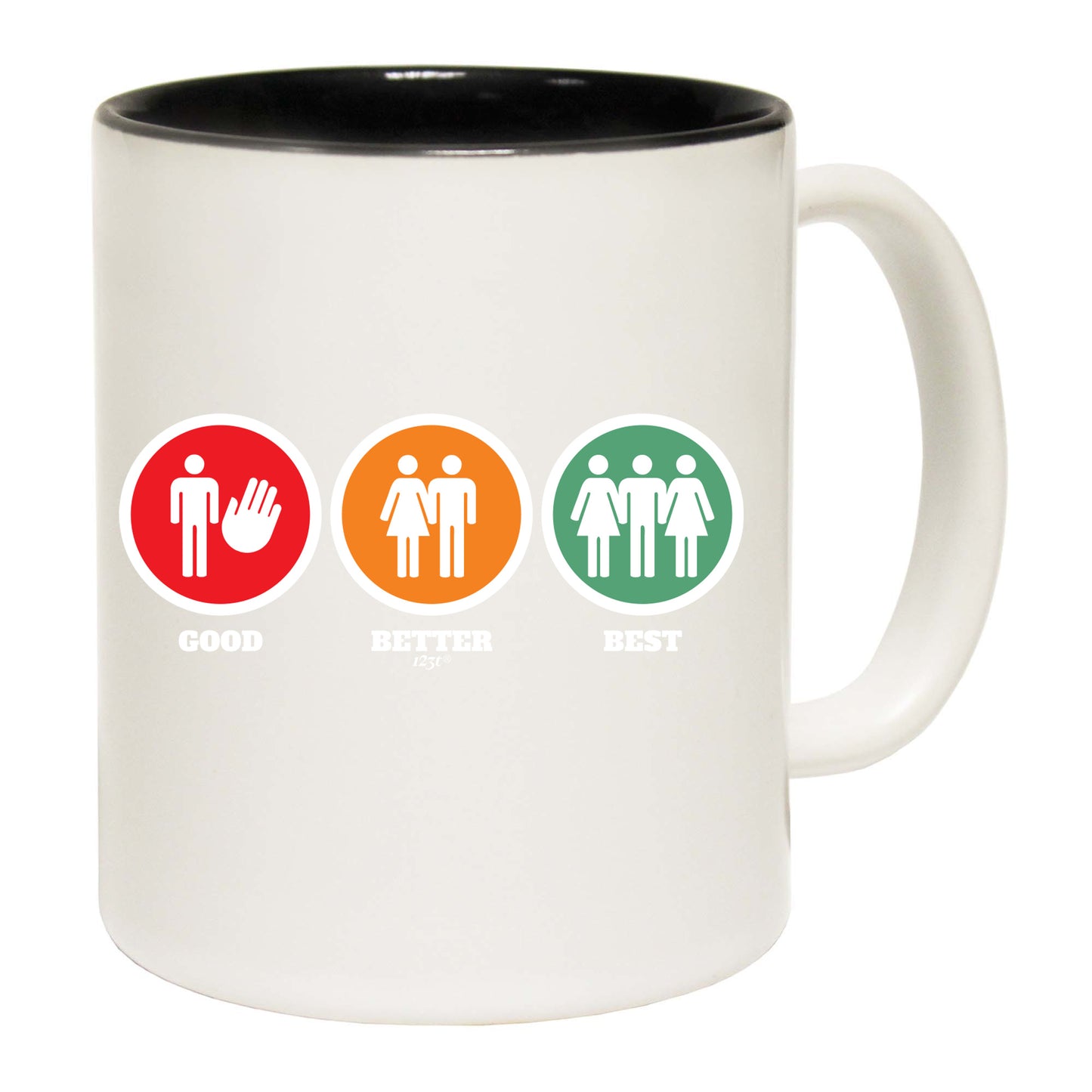 Good Better Best Rude - Funny Coffee Mug