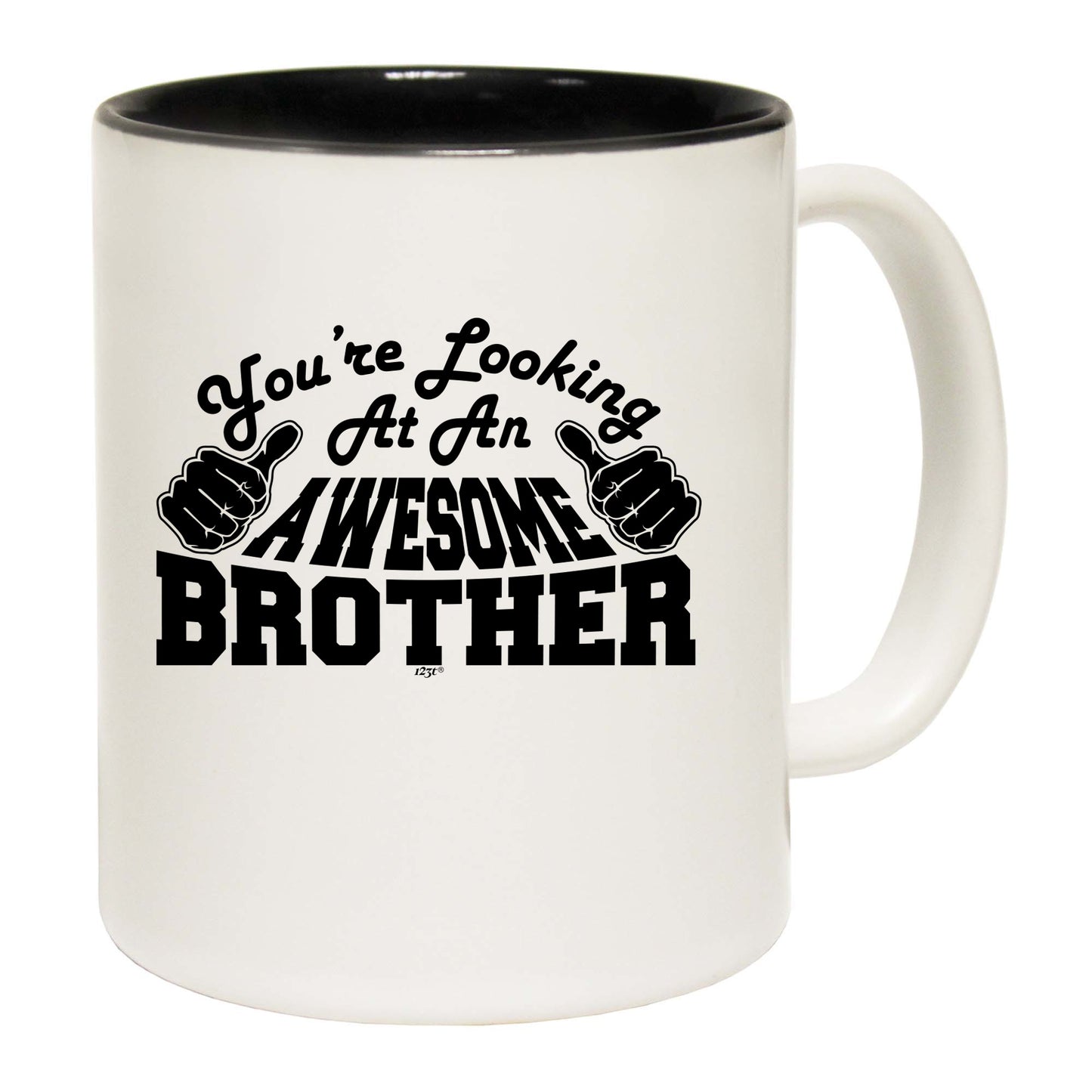 Youre Looking At An Awesome Brother - Funny Coffee Mug