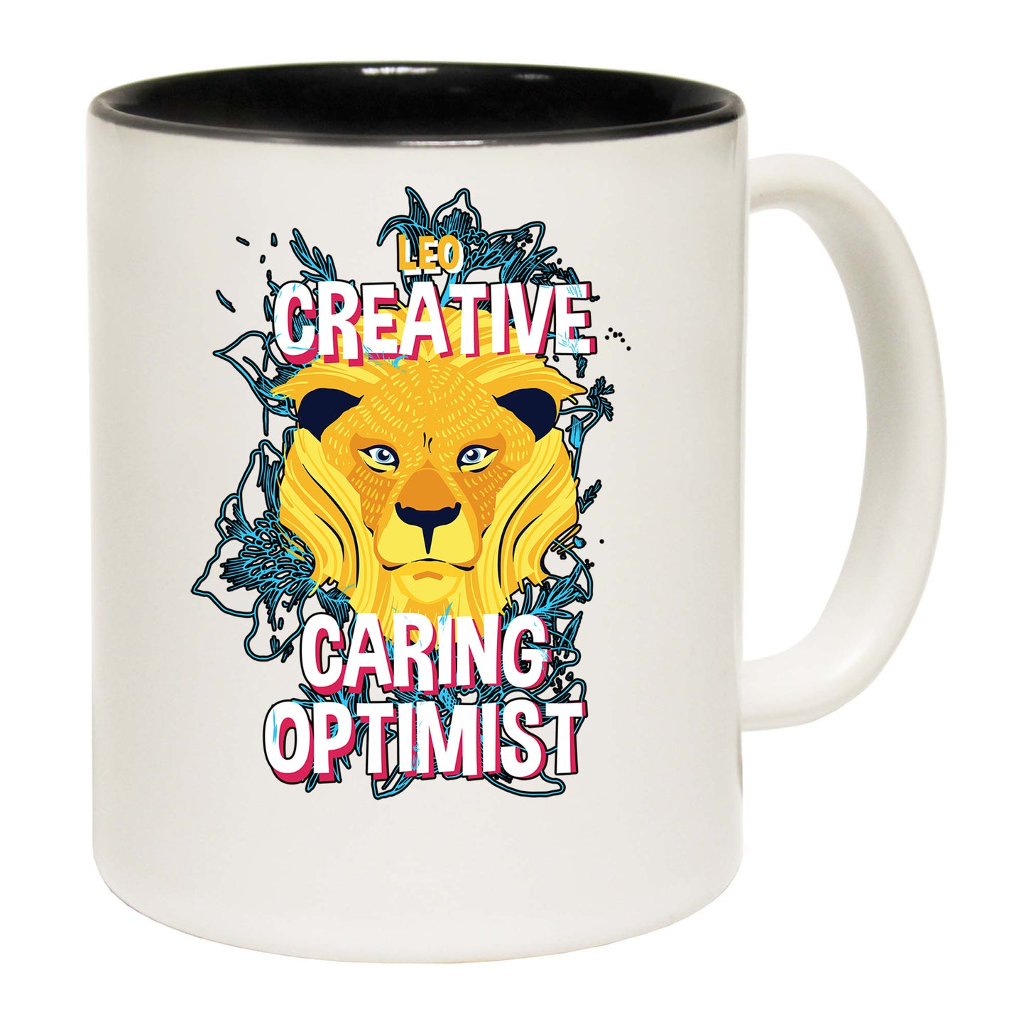 Leo Lion Birthday Creative Caring - Funny Coffee Mug