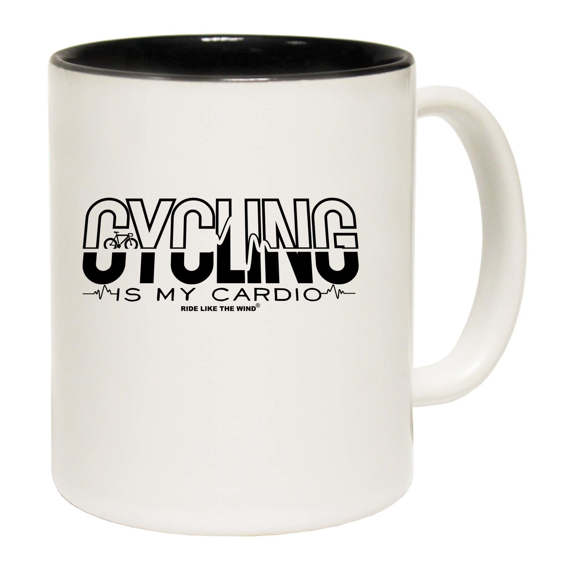 Rltw Cycling Is My Cardio - Funny Coffee Mug