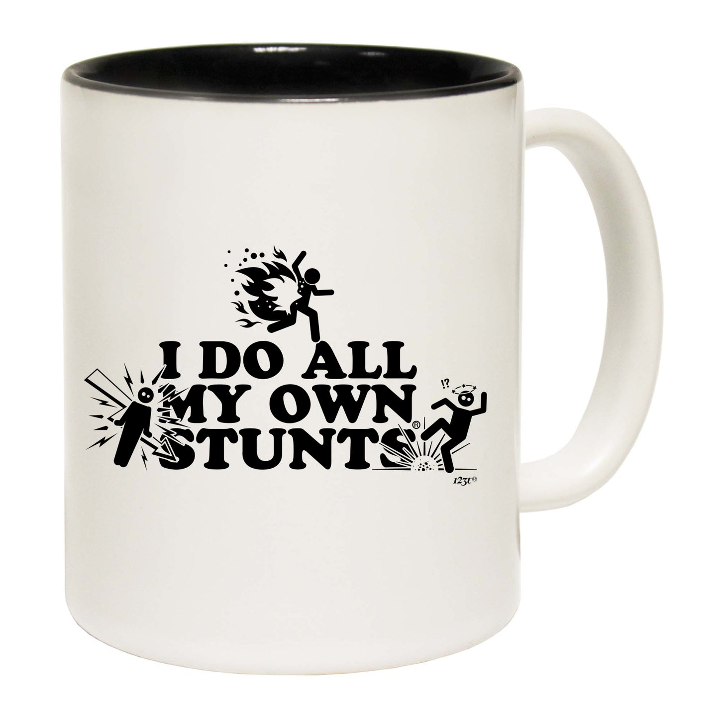 Accidents Do All My Own Stunts - Funny Coffee Mug