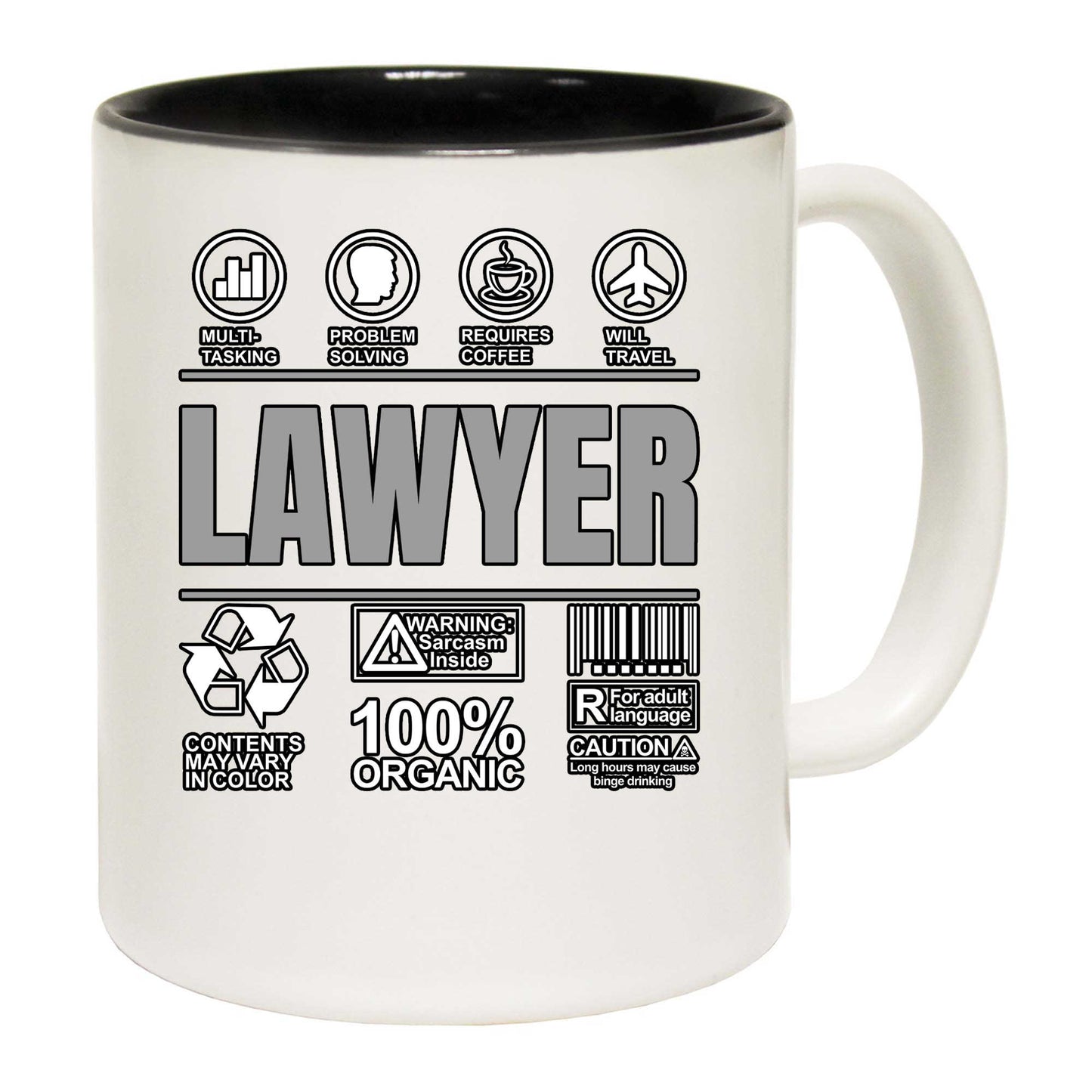 Lawyer Sarcastic Humour - Funny Coffee Mug