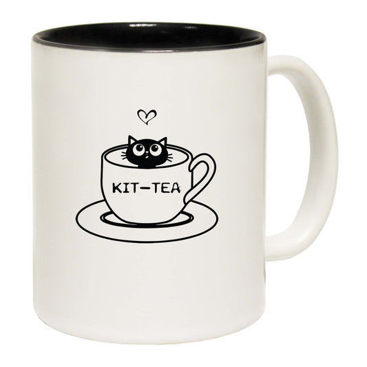 Kit Tea Cat Kitten Pussy Cats - Funny Coffee Mug