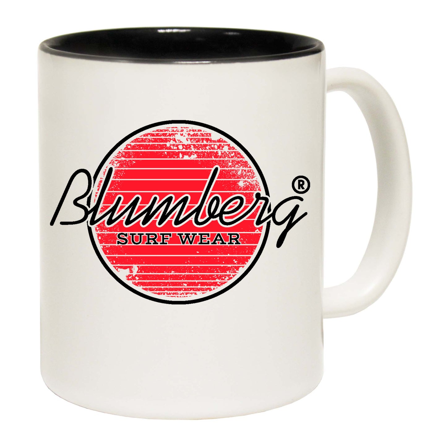 Blumberg Surf Wear Circle Red Australia - Funny Coffee Mug