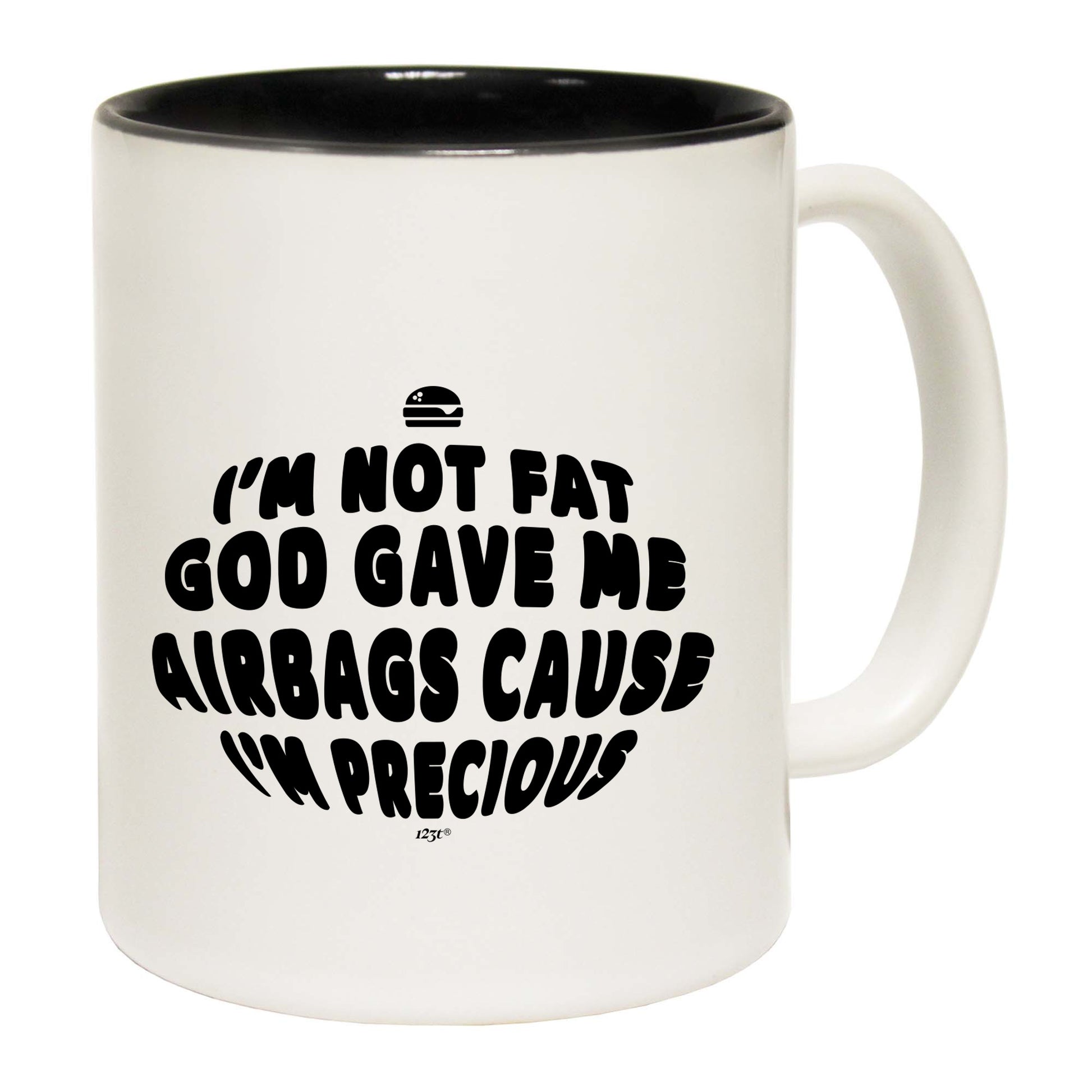 God Gave Me Airbags - Funny Coffee Mug