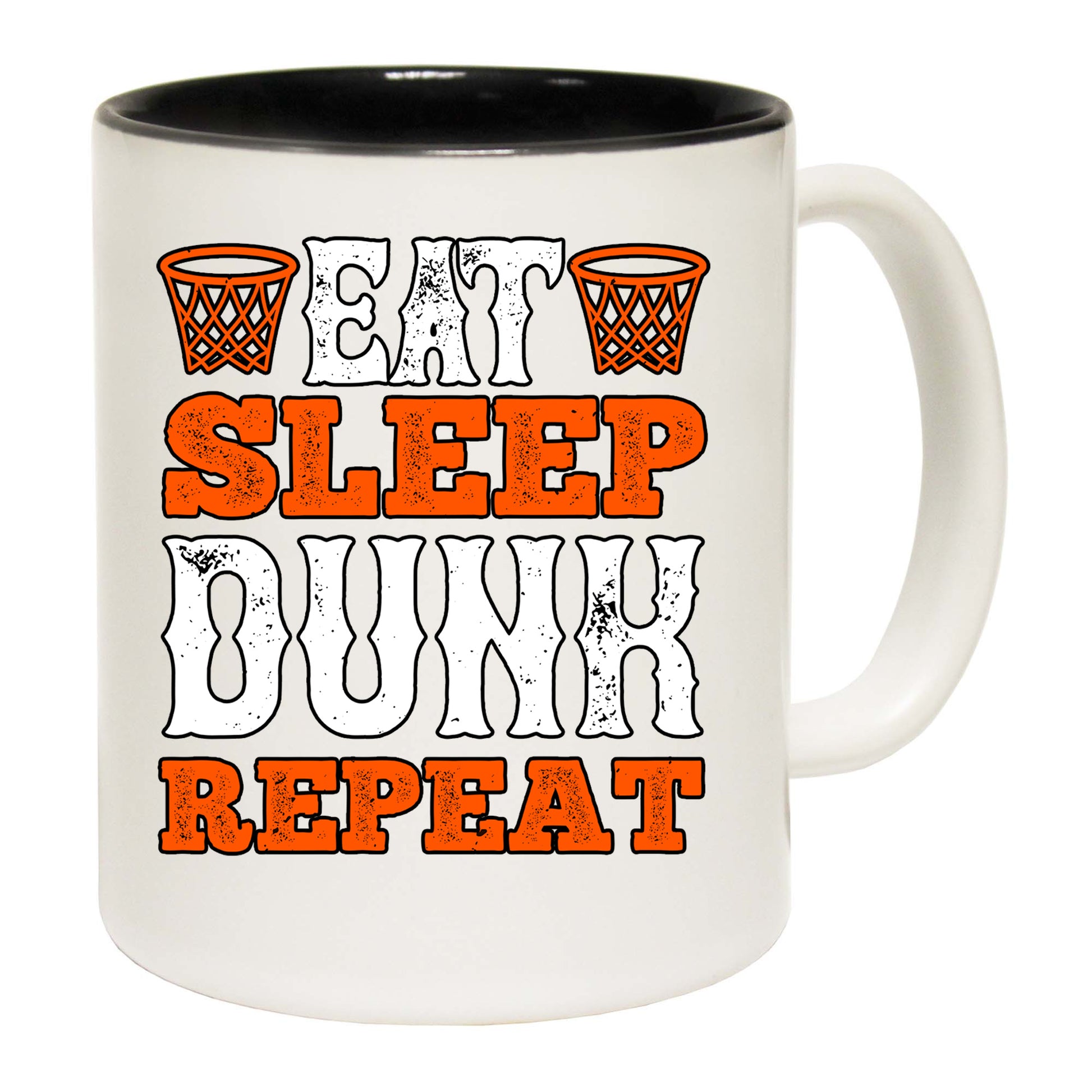 Basketball Eat Sleep Dunk Repeat - Funny Coffee Mug