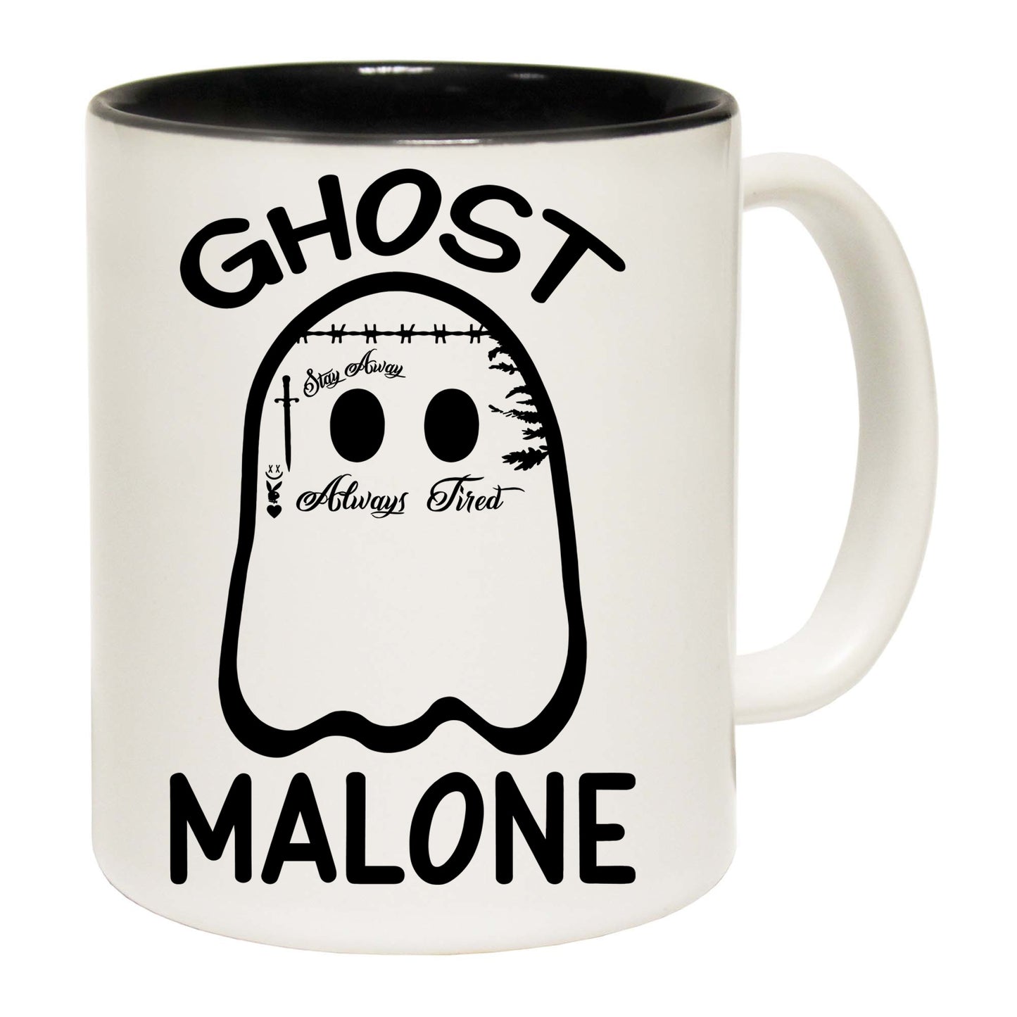 Ghost Malone Halloween Trick Or Treat - Funny Coffee Mug