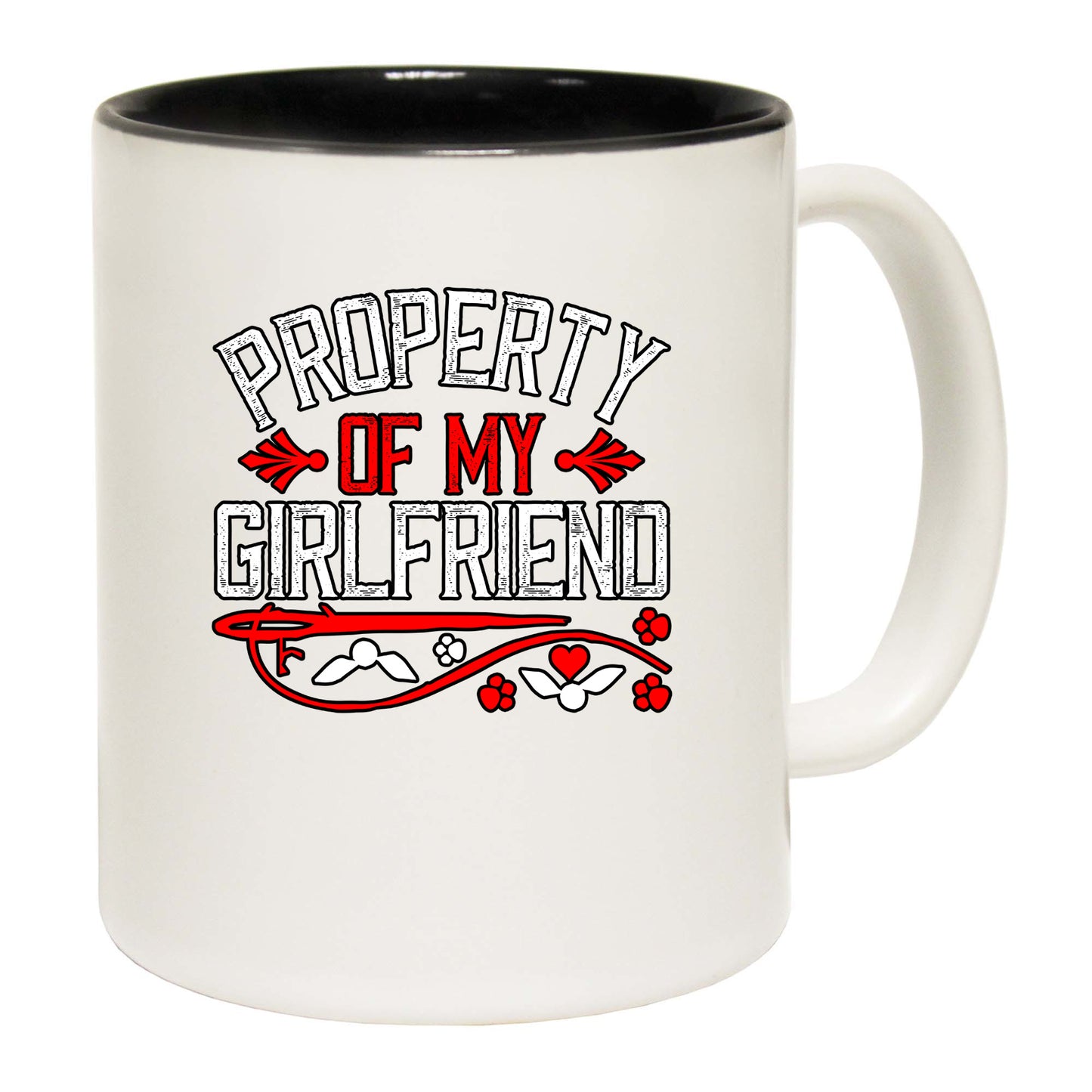 Property Of My Girlfriend - Funny Coffee Mug