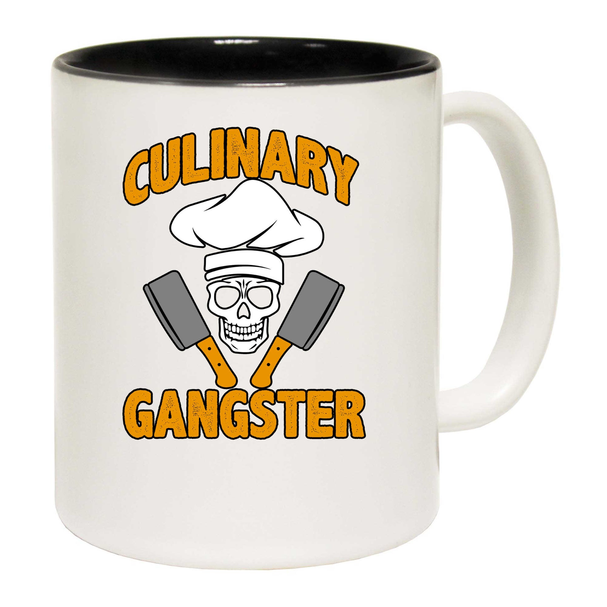 Gulinary Gangster Skull V2 - Funny Coffee Mug