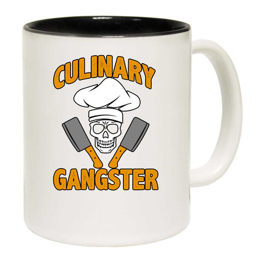 Gulinary Gangster Skull V2 - Funny Coffee Mug