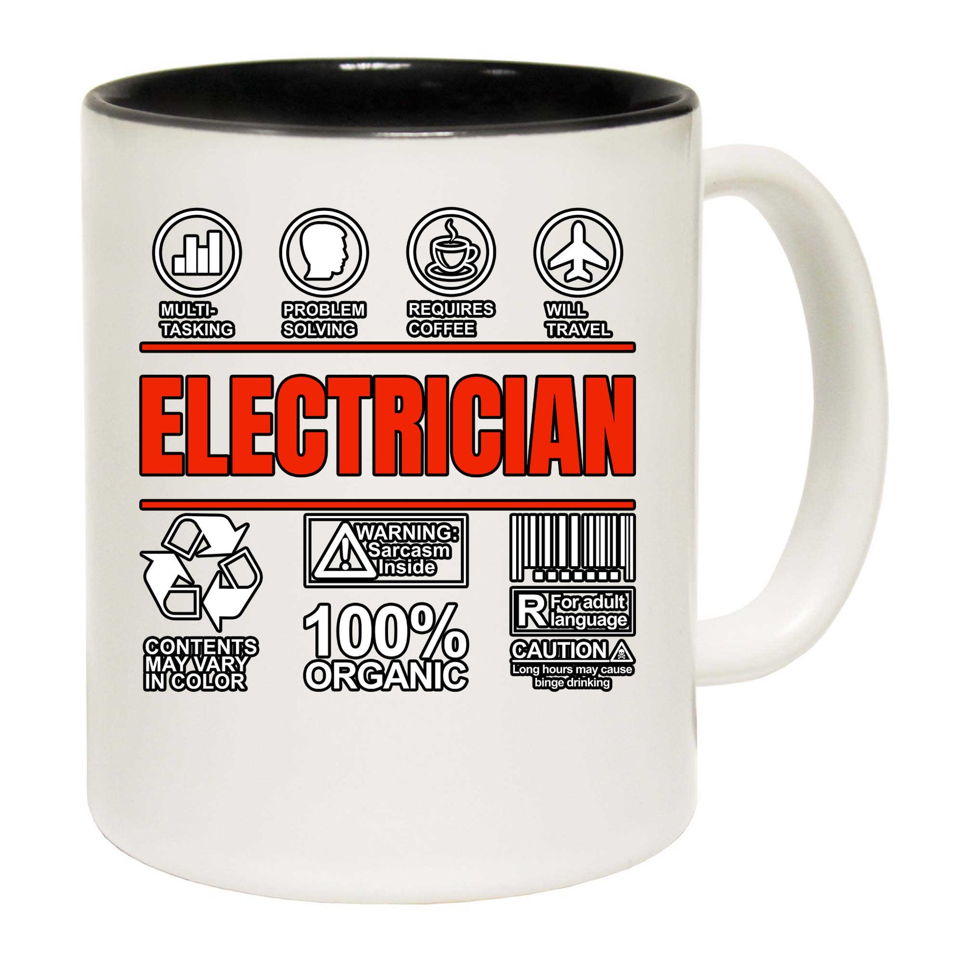 Electrician Sarcastic Humour - Funny Coffee Mug