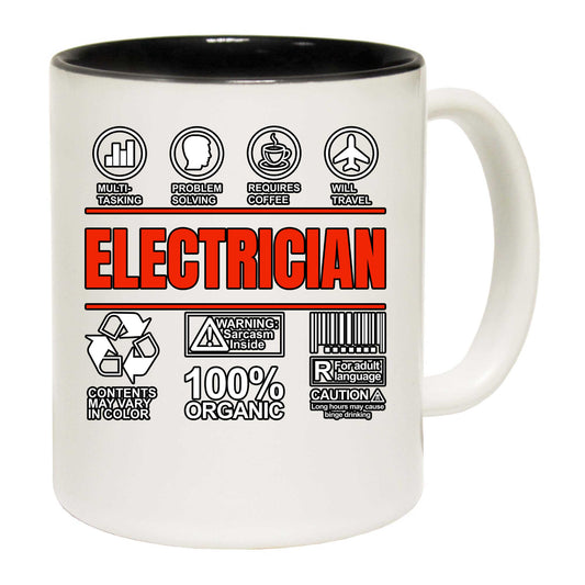 Electrician Sarcastic Humour - Funny Coffee Mug