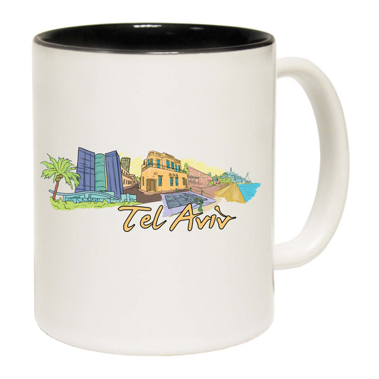 Tel Aviv Israel Country Flag Destination - Funny Coffee Mug