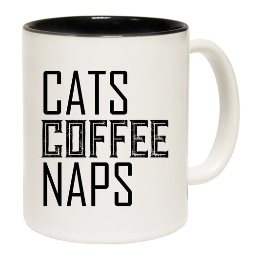 Cats Coffee Naps - Funny Coffee Mug