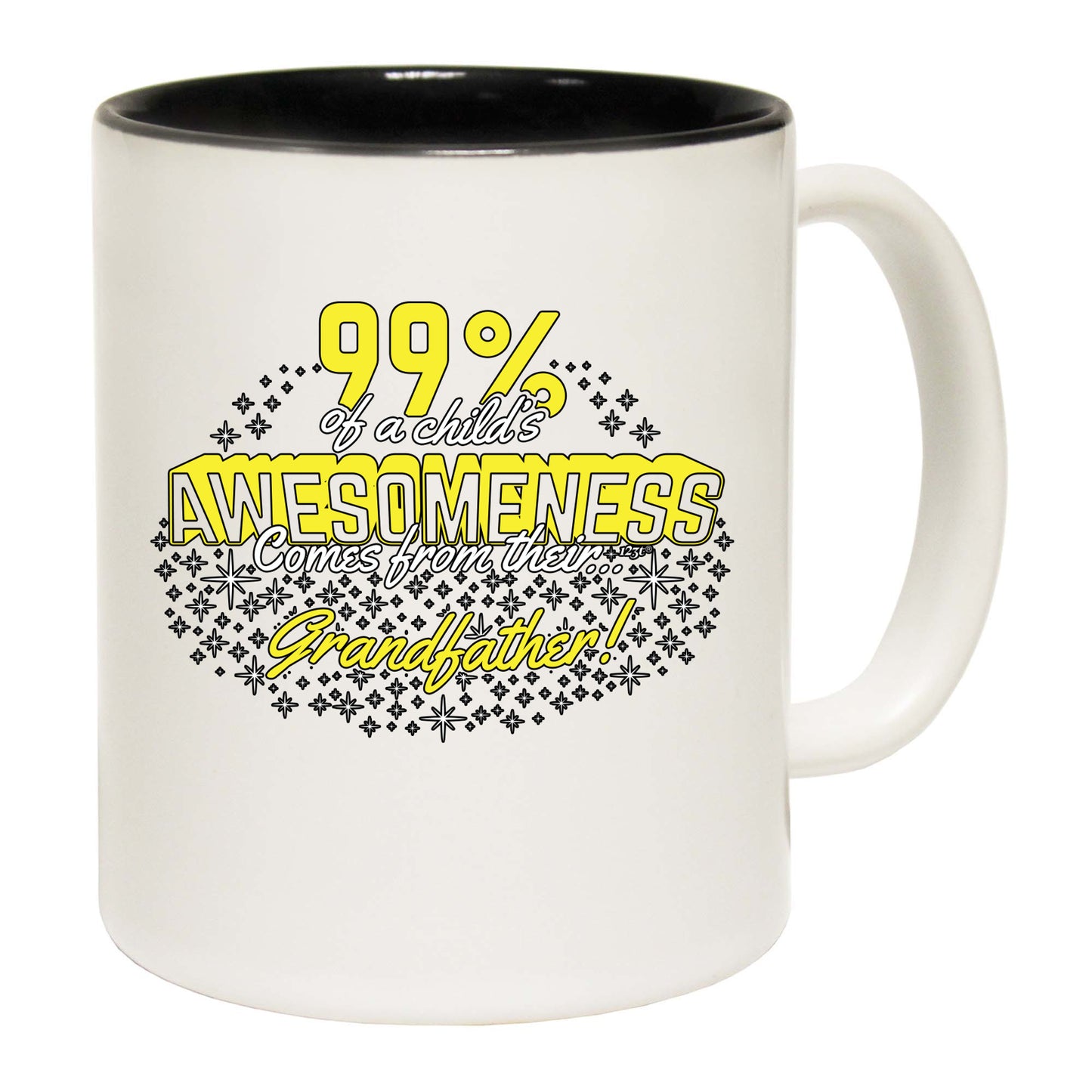 99 Of Awesomeness Comes From Grandfather - Funny Coffee Mug