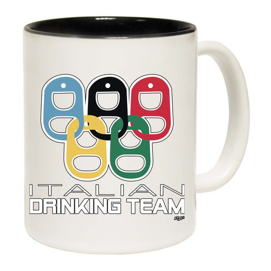 Italian Drinking Team Rings - Funny Coffee Mug