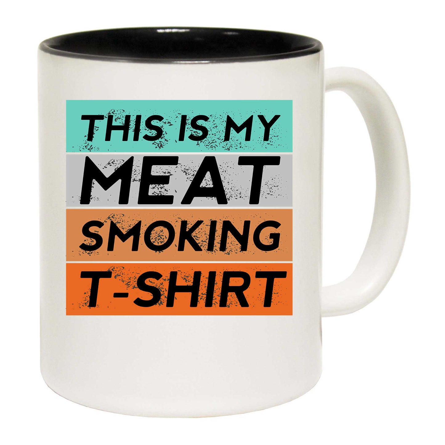 Bbq Smoker Themed Retro Vintage My Meat Smoking Chef - Funny Coffee Mug