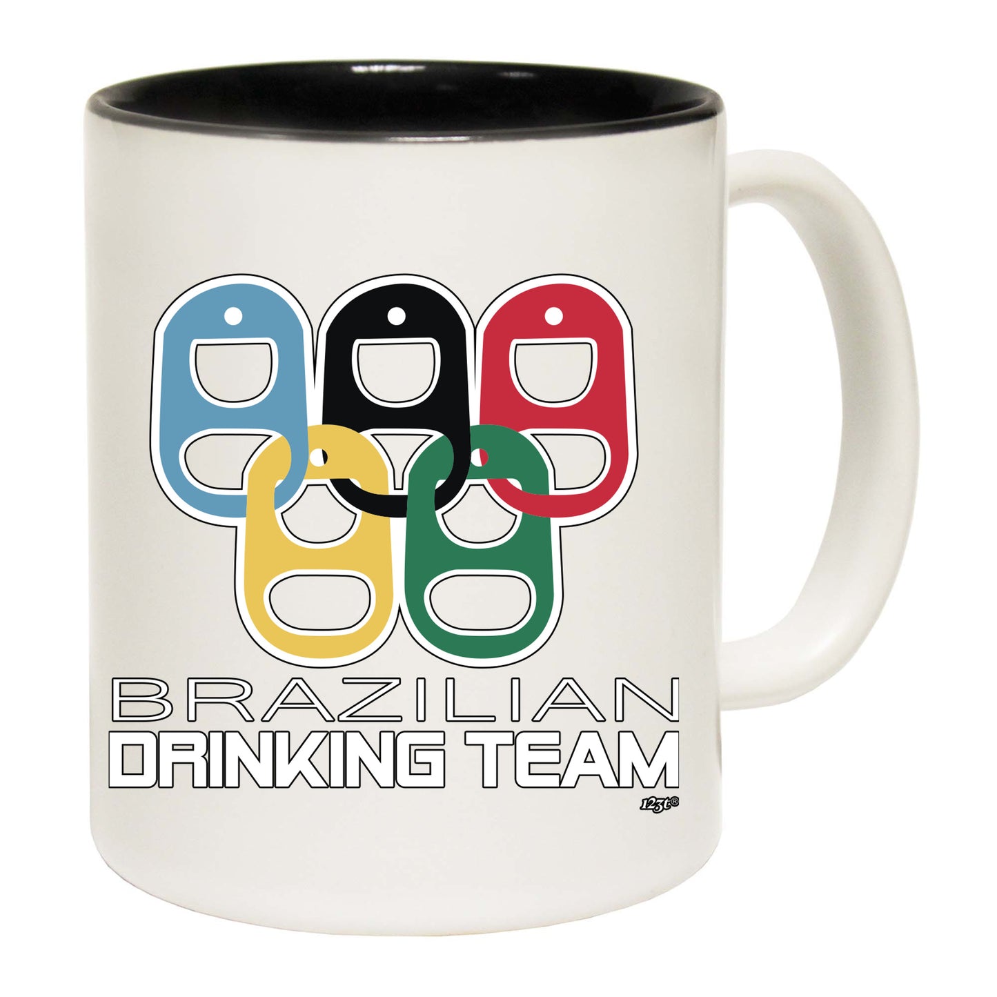 Brazilian Drinking Team Rings - Funny Coffee Mug