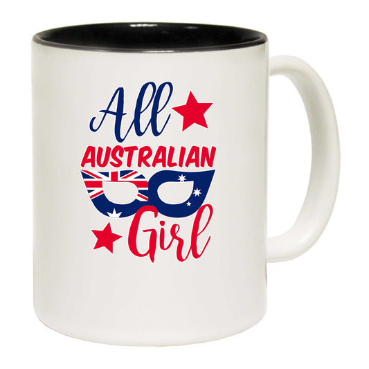 All Australian Girl Australia Day Oz Au - Funny Coffee Mug