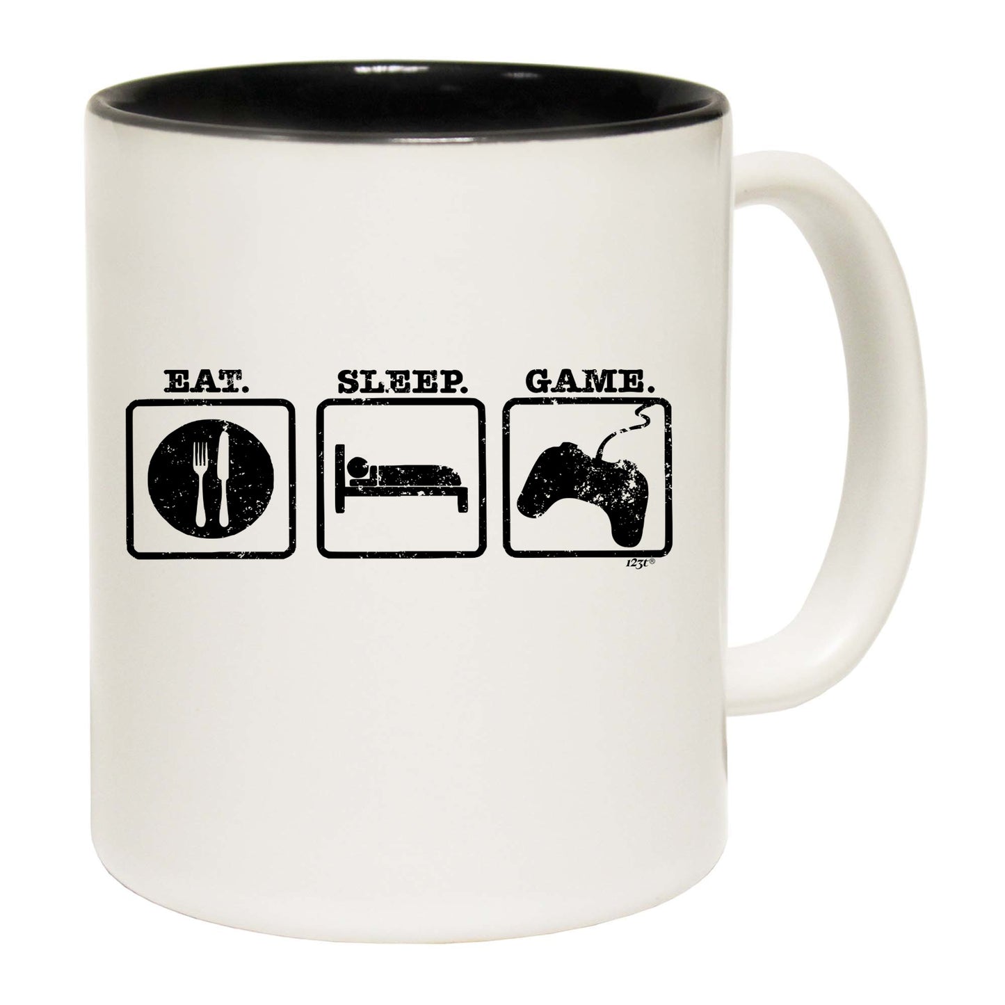 Eat Sleep Game - Funny Coffee Mug