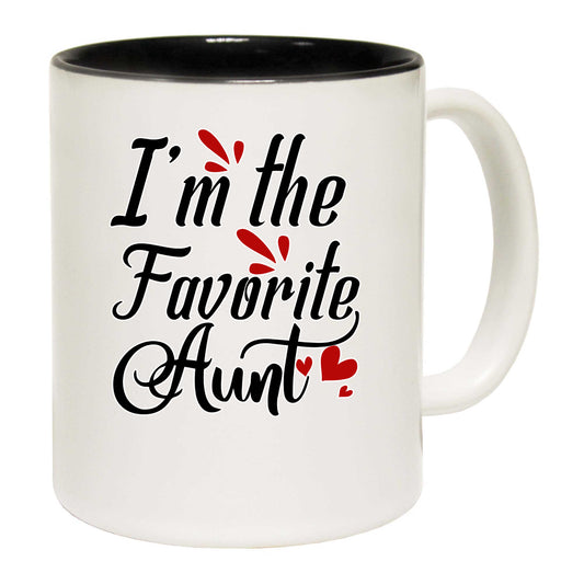 Im The Favorite Aunt Auntie - Funny Coffee Mug