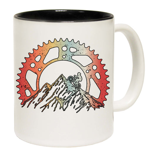 Mountain Biking Cogs Cycling Bicycle Bike - Funny Coffee Mug