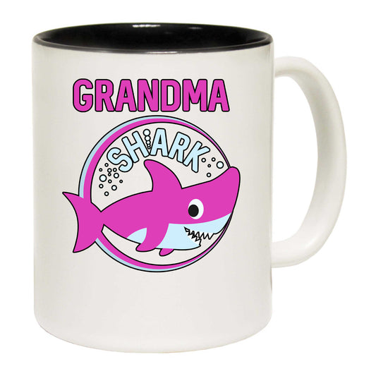 Grandma Shark Grandmother Mum Mother - Funny Coffee Mug