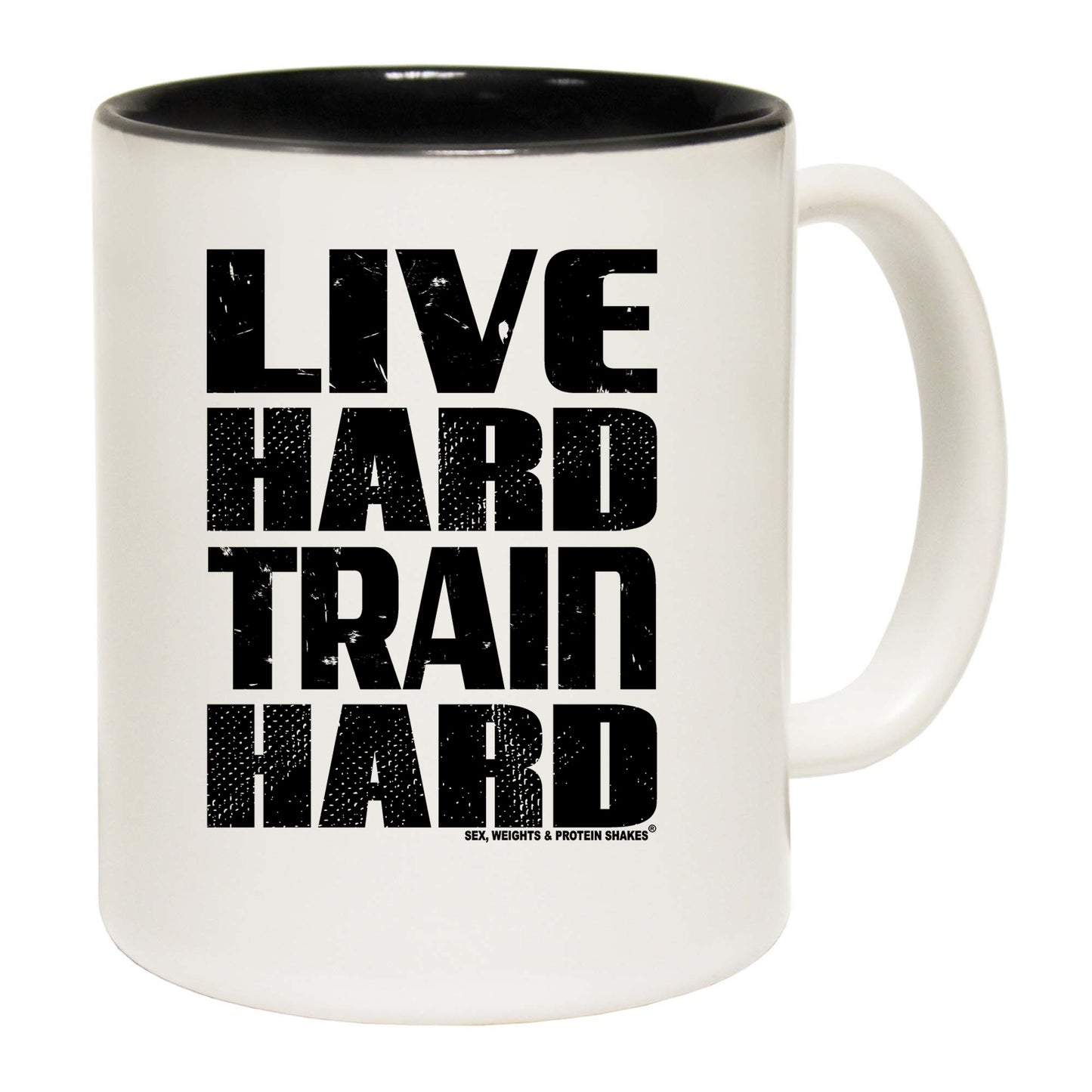 Gym Live Hard Train Hard - Funny Coffee Mug