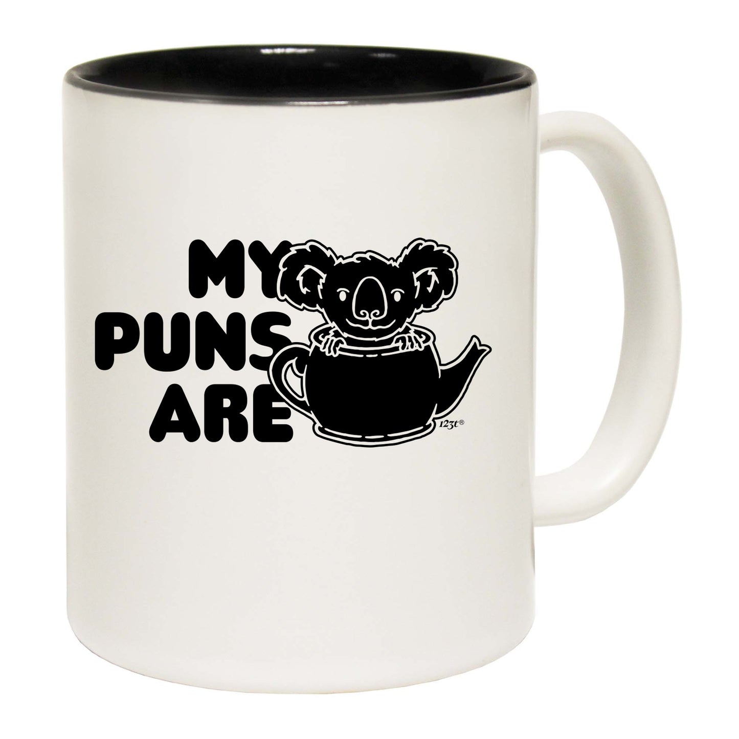 My Puns Are Koala Tea - Funny Coffee Mug