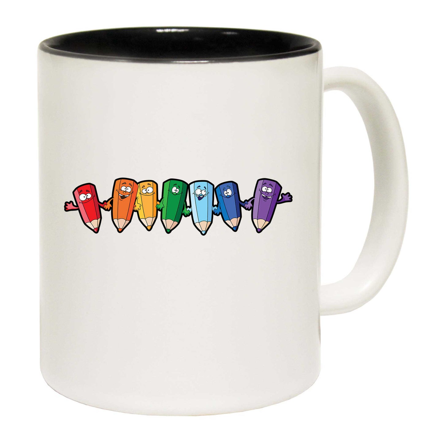 Pencils World Book Day School Teacher - Funny Coffee Mug