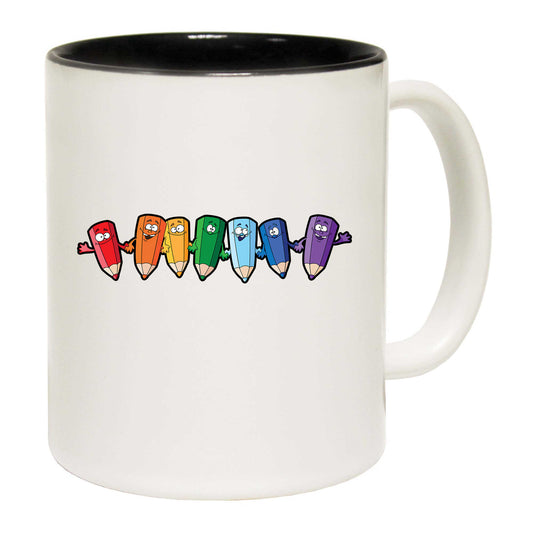 Pencils World Book Day School Teacher - Funny Coffee Mug