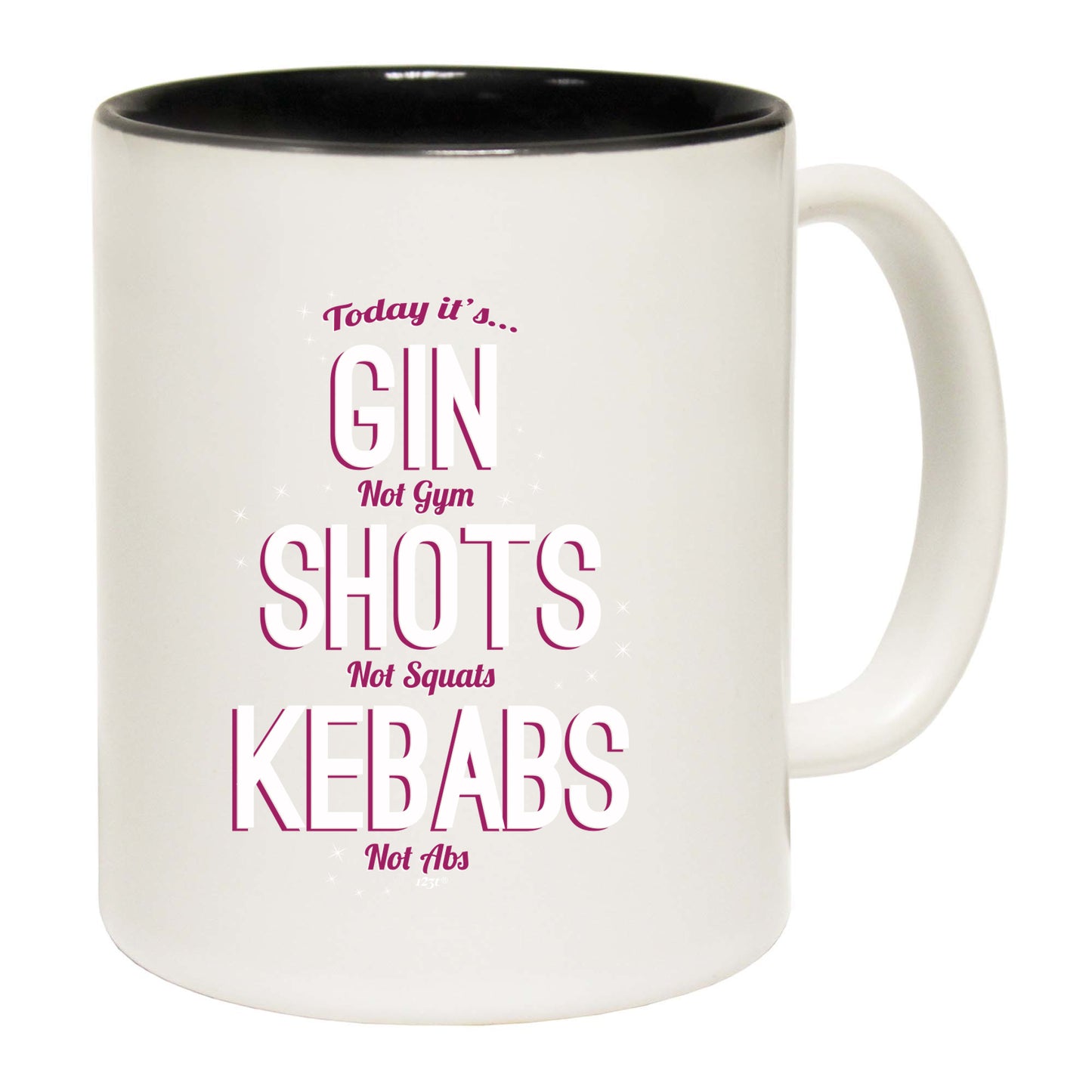 Today Its Gin Not Gym - Funny Coffee Mug