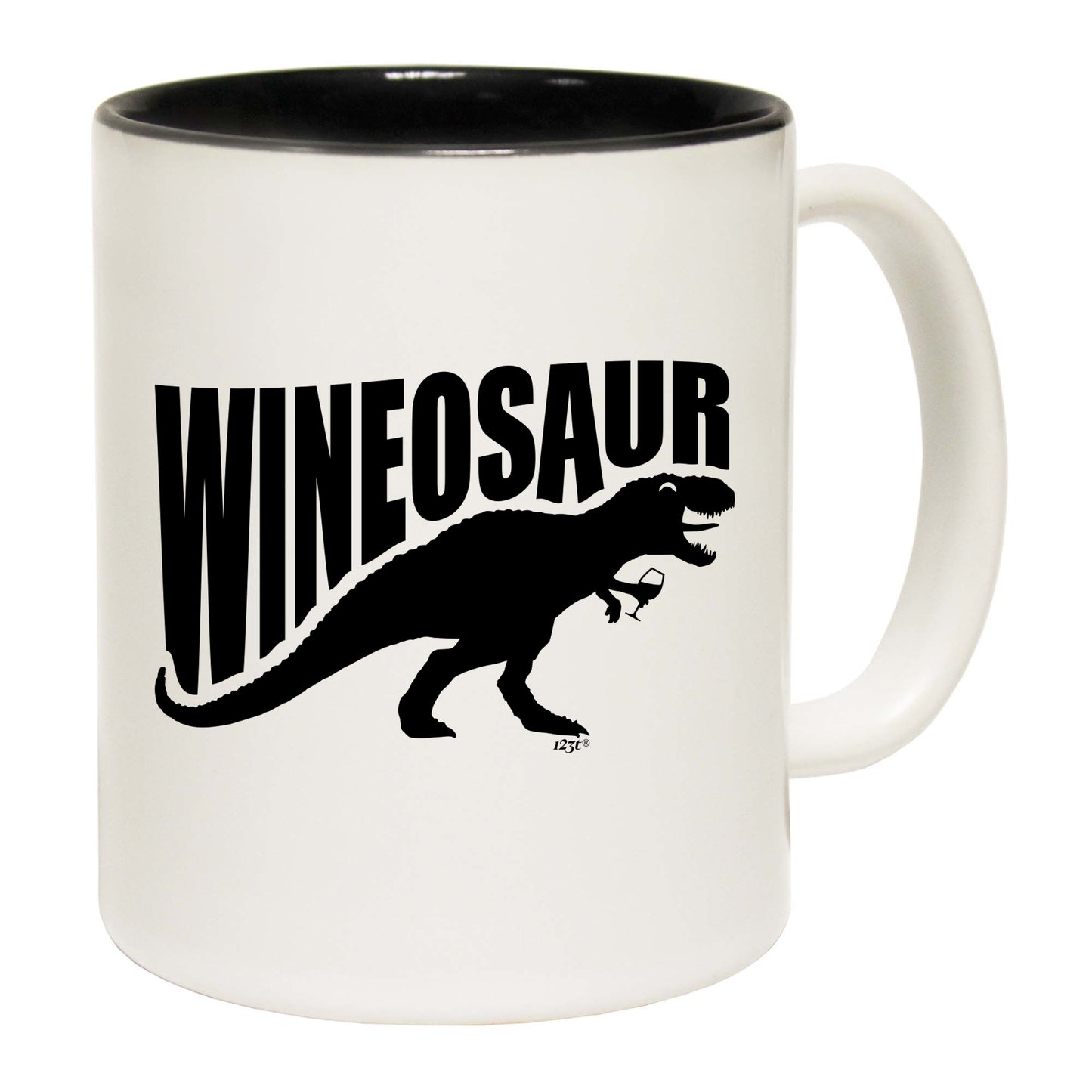 Wineosaur Dinosaur - Funny Coffee Mug