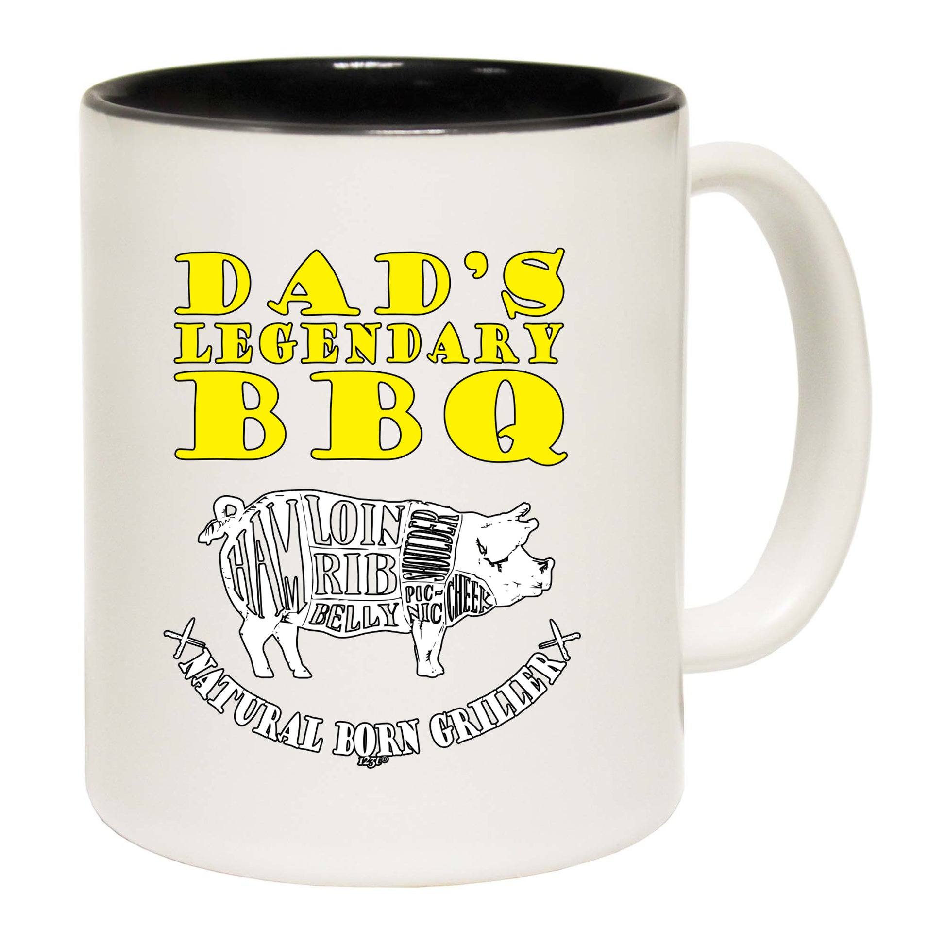 Dad Legendary Bbq Barbeque - Funny Coffee Mug