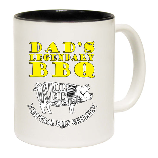 Dad Legendary Bbq Barbeque - Funny Coffee Mug