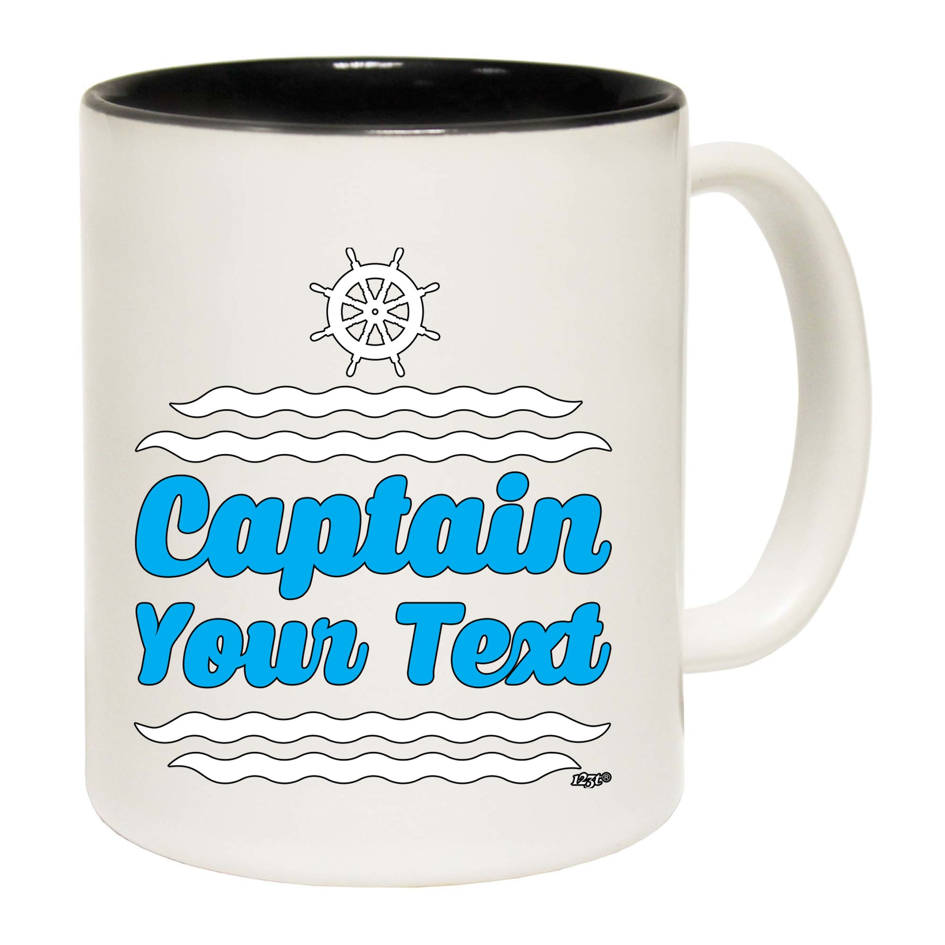 Captain Your Text Personalised - Funny Coffee Mug