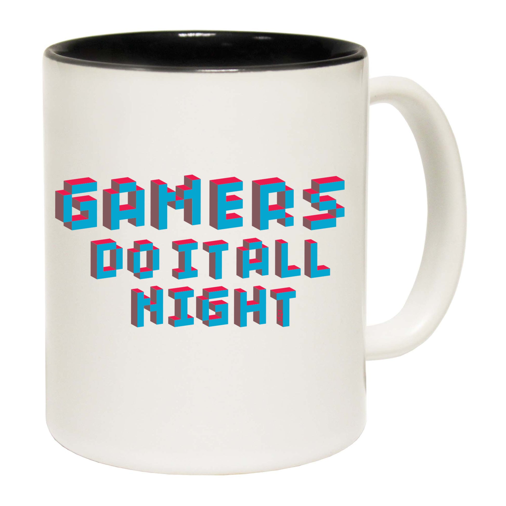 Gamers Do It All Night - Funny Coffee Mug