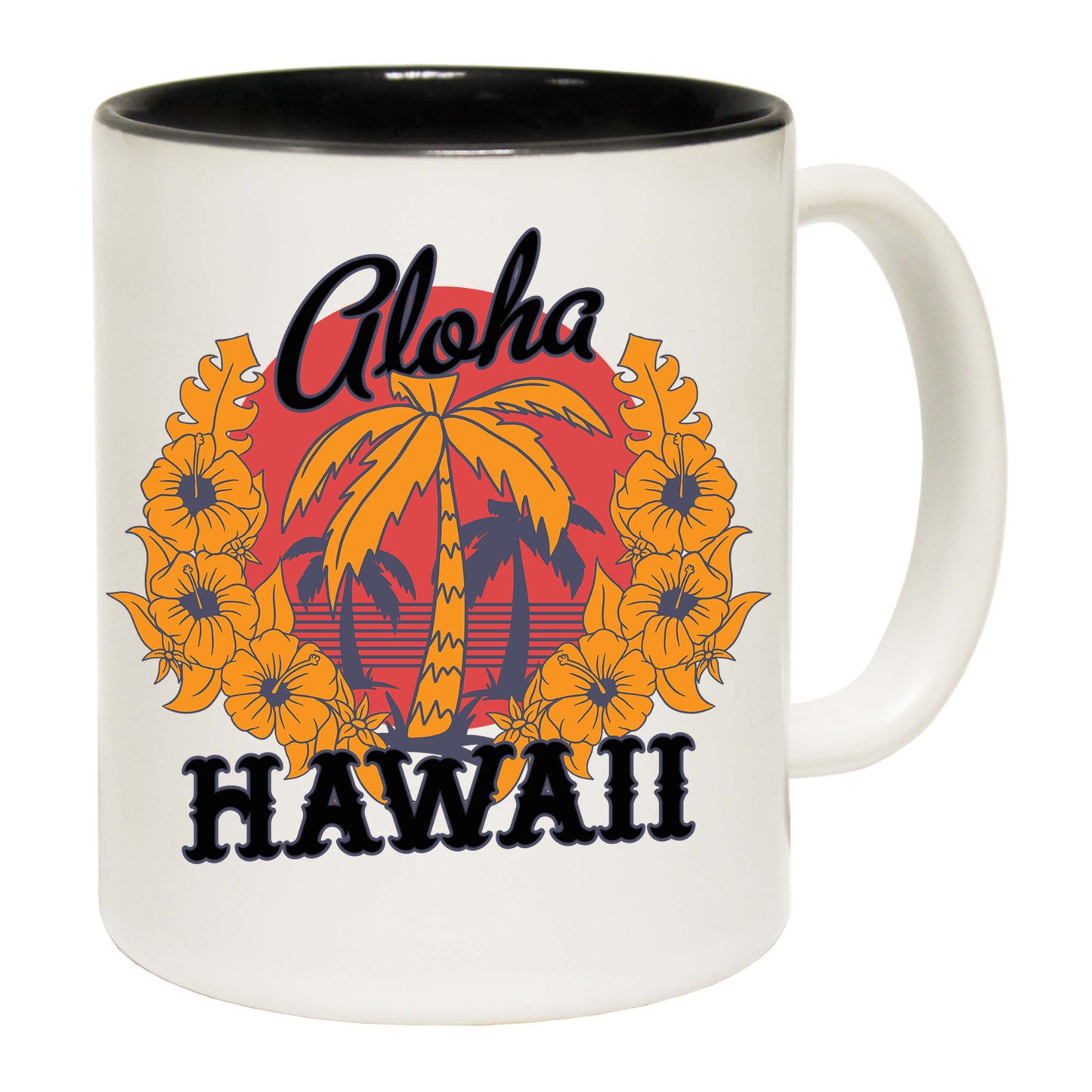 Aloha Hawaii Beach Fashion - Funny Coffee Mug