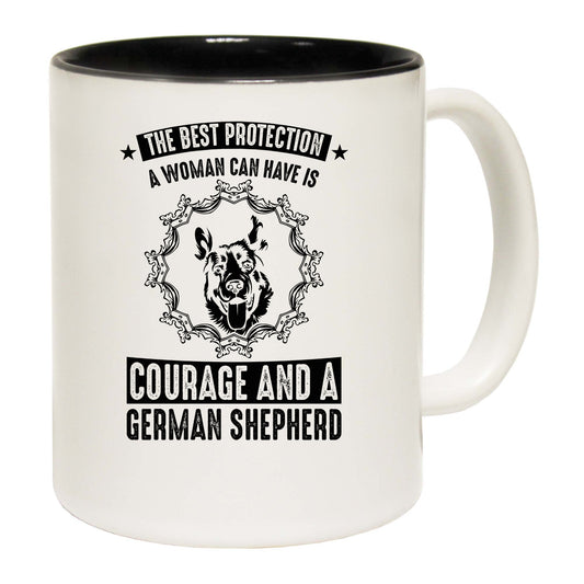 Best Protection German Shepherd Dogs Dog Pet Animal - Funny Coffee Mug