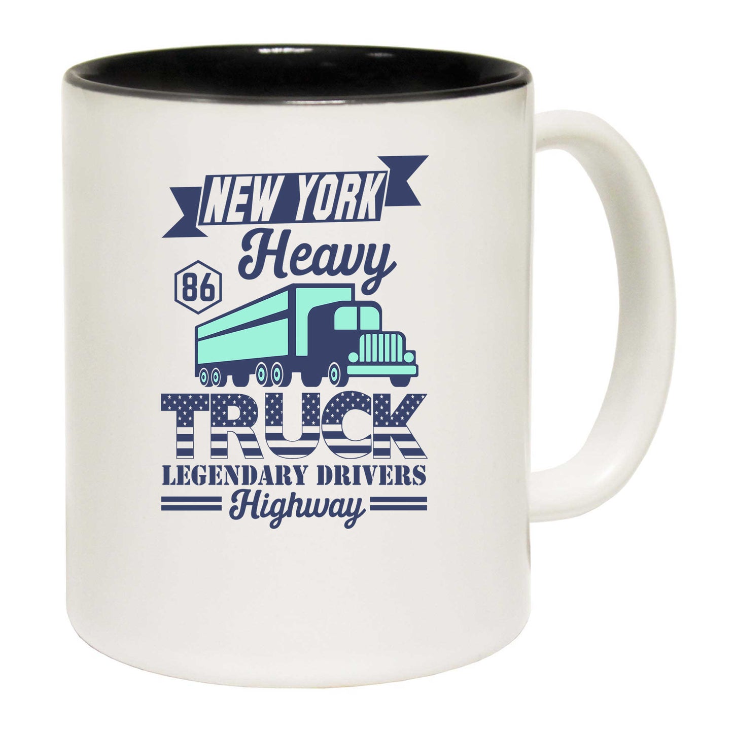 New York Heavy Truck Legendary Drivers - Funny Coffee Mug